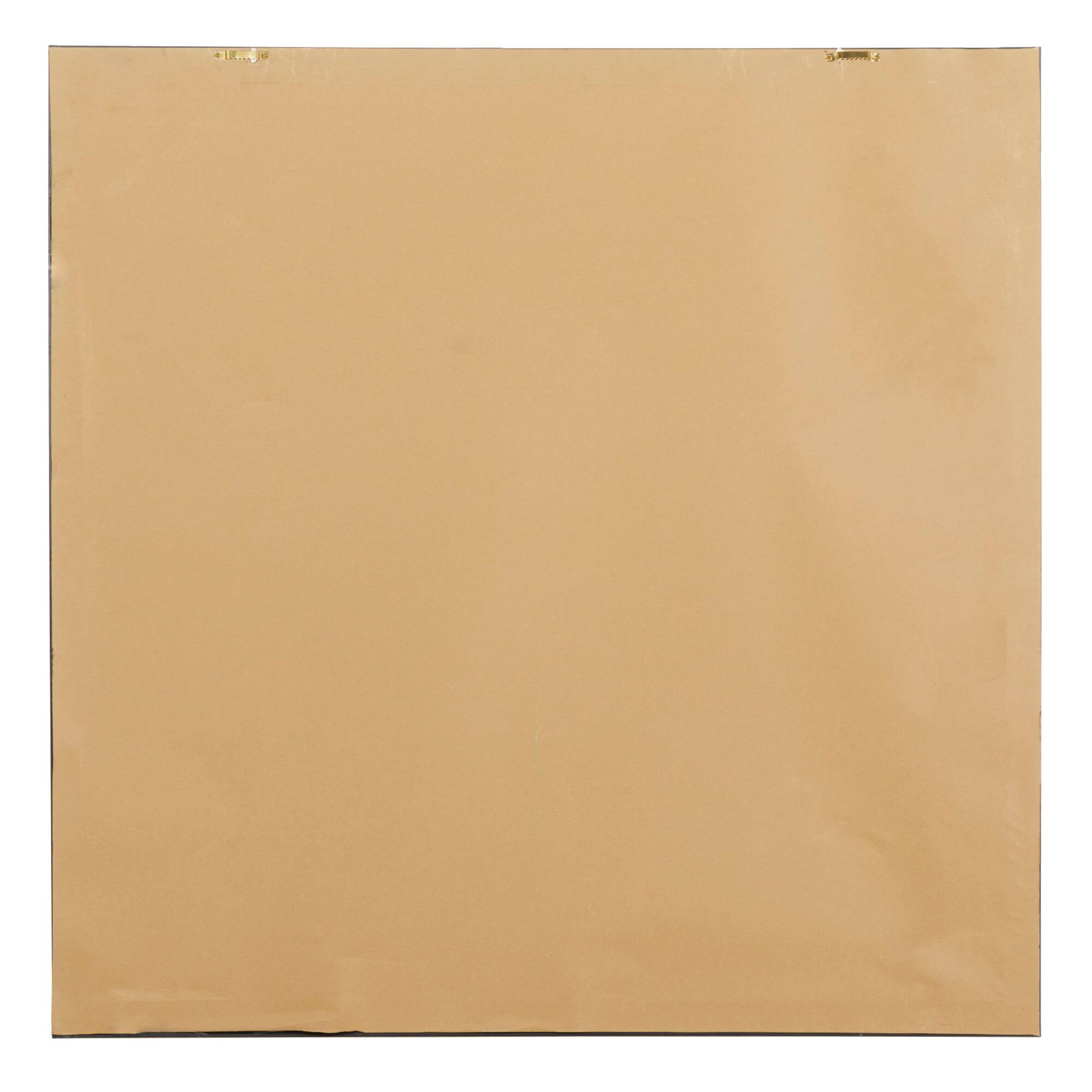 Brown Traditional Elephant Canvas Wall Art, 47" x 47"